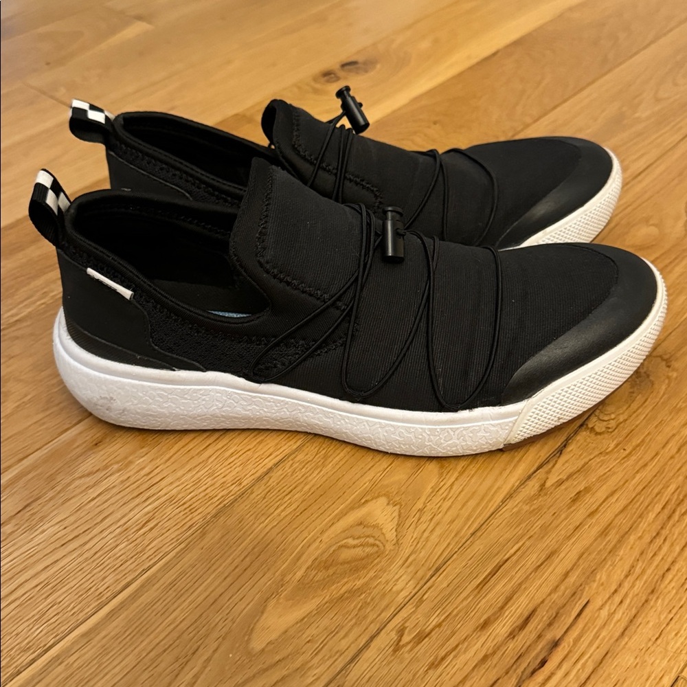 Vans Black and White Women's Shoes